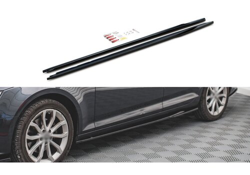 Maxton Design Side Skirts Diffuser für Audi A4 B9