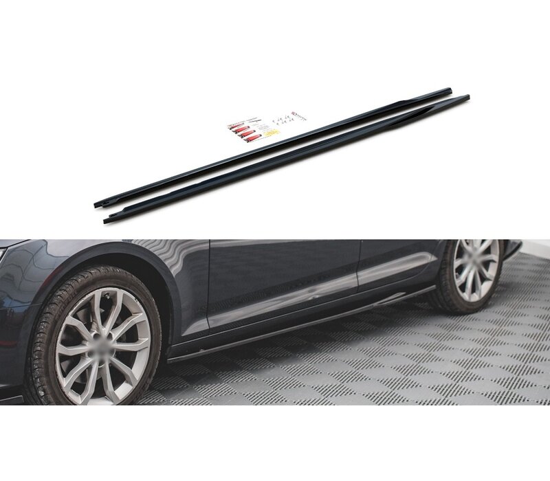 Side Skirts Diffuser für Audi A4 B9