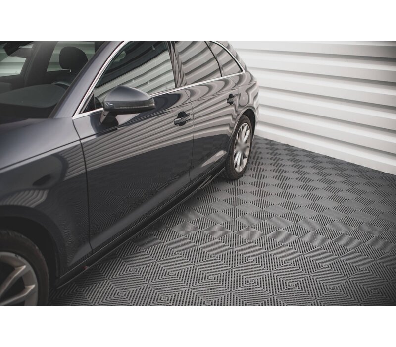 Side Skirts Diffuser für Audi A4 B9