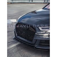 Front splitter V.3 for Audi S3 8V / A3 8V S line Facelift Sedan