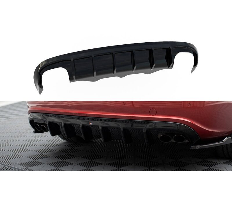 Aggressive Diffuser voor Audi S5 Sportback 8T / A5 8T S line