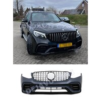 Facelift GLC63 AMG Look Front bumper for Mercedes Benz GLC-Class C253 Coupe / X253 SUV
