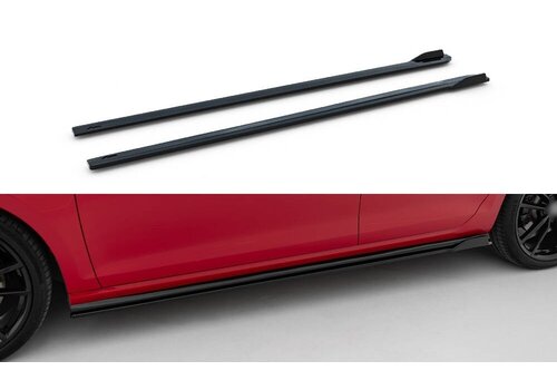 Maxton Design Side skirts Diffuser V.1 voor Volkswagen Golf 7.5 R / R line Facelift