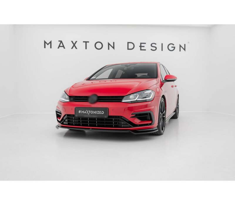 Front Splitter V.3 voor Volkswagen Golf 7.5R/R line Facelift