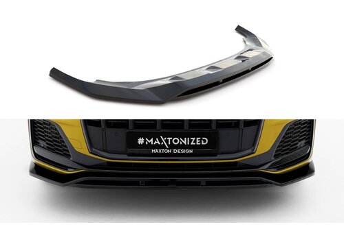 Maxton Design Front Splitter for Audi SQ7 4M Facelift / Q7 4M S line Facelift