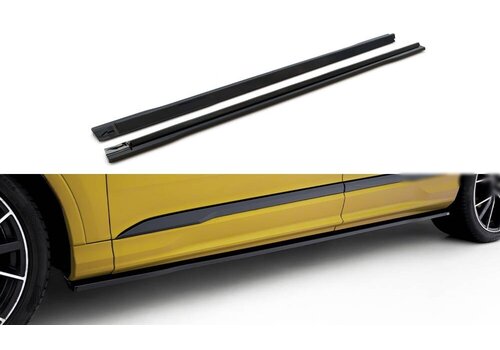 Maxton Design Side Skirts Diffuser for Audi SQ7 4M Facelift / Q7 4M S line Facelift