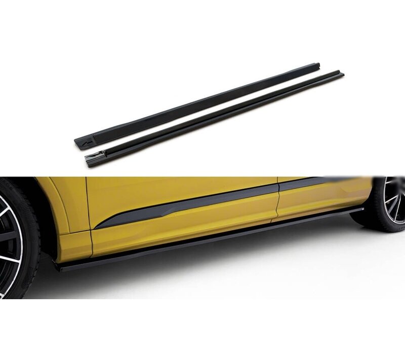 Side Skirts Diffusor für Audi SQ7 4M Facelift / Q7 4M S line Facelift