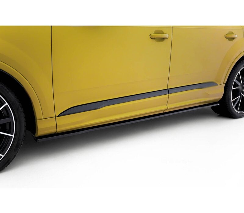 Side Skirts Diffuser voor Audi SQ7 4M /  S line Facelift