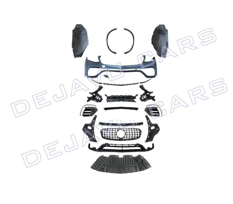 Facelift GLC63 AMG Look Front bumper for Mercedes Benz GLC-Class C253 Coupe / X253 SUV