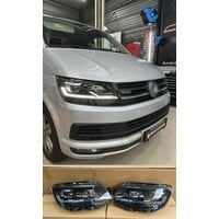 T6.1 Look Voll LED Matrix Scheinwerfer mit Start Up Animation für VW Transporter T6