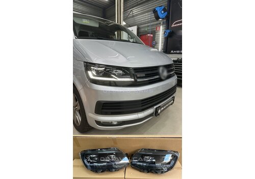 OEM Line ® T6.1 Look Voll LED Matrix Scheinwerfer mit Start Up Animation für VW Transporter T6