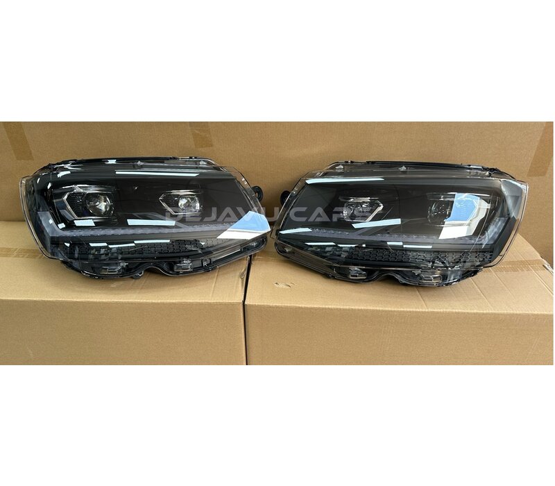 T6.1 Look LED Matrix Koplampen Start Up Animation voor VW T6