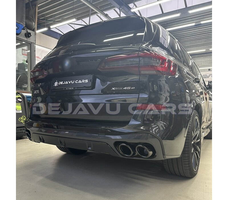 ''Custom-Handmade'' Sport Dual Exhaust Tips for BMW X5 G05 M Tech