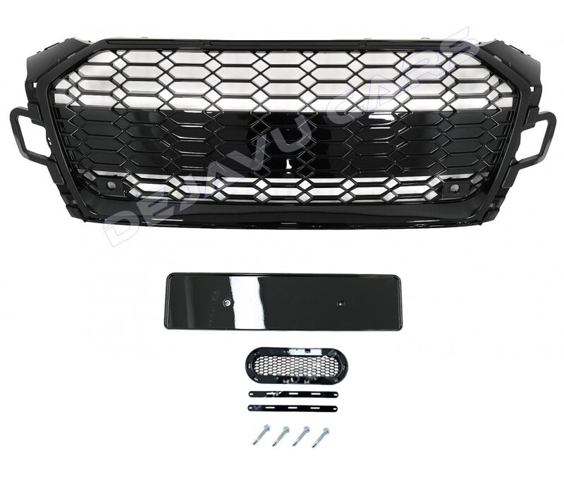 RS5 Look Front Grill voor Audi A5 B9 Facelift