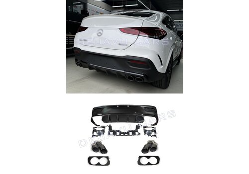 OEM Line ® GLE53 AMG Look Diffuser voor Mercedes Benz GLE C167 Coupe