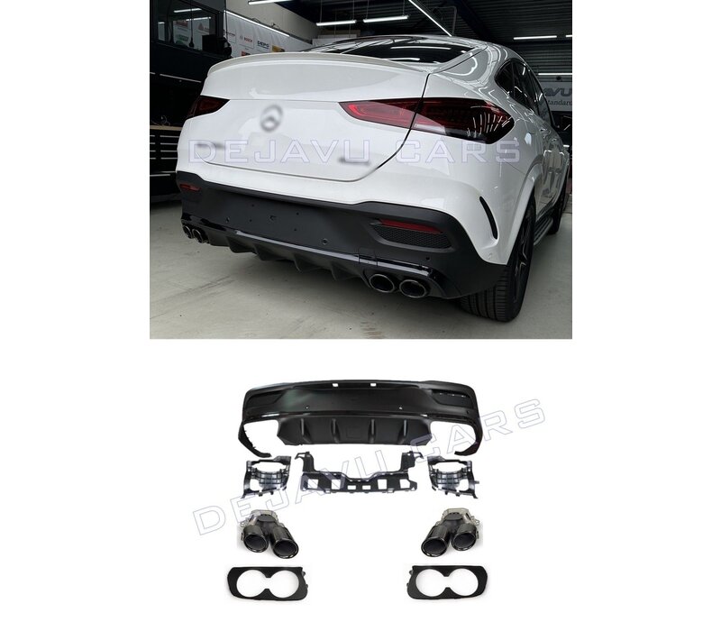 GLE53 AMG Look Diffuser for Mercedes Benz GLE C167 Coupe