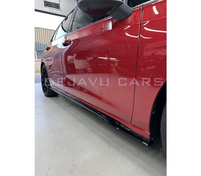 R Line Look Side Skirts voor Volkswagen Golf 8 Hatchback Standaard, GTI, GTE, GTD, GTI Clubsport, R line