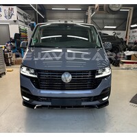 Glans zwart Front grill pakket voor Volkswagen T6.1 Transporter / Multivan