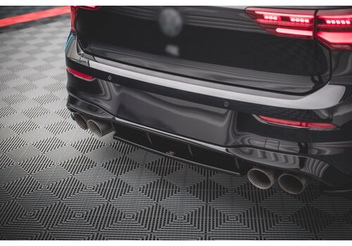 Maxton Design Rear Splitter for Volkswagen Golf 8 R Mk8