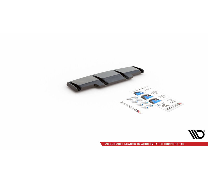 Rear Splitter voor Volkswagen Golf 8 R Mk8