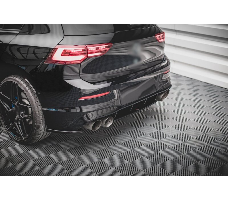 Rear Splitter voor Volkswagen Golf 8 R Mk8
