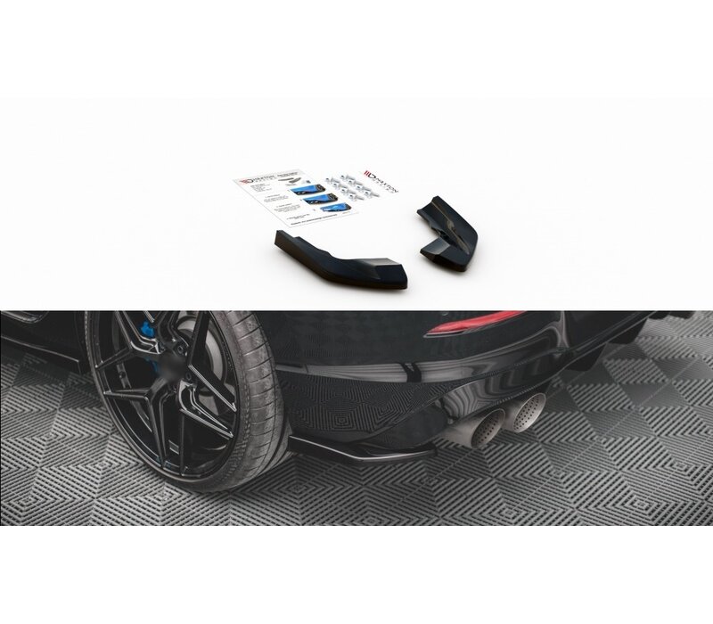 Rear Side splitter V.2 for Volkswagen Golf 8 R / 8.5 R