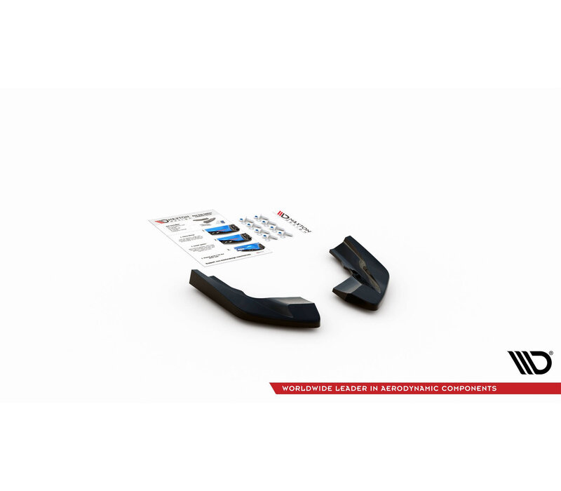 Rear Side splitter V.2 für Volkswagen Golf 8 R / 8.5 R