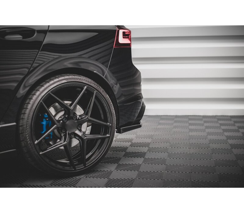 Rear Side splitter V.2 voor Volkswagen Golf 8 R / 8.5 R