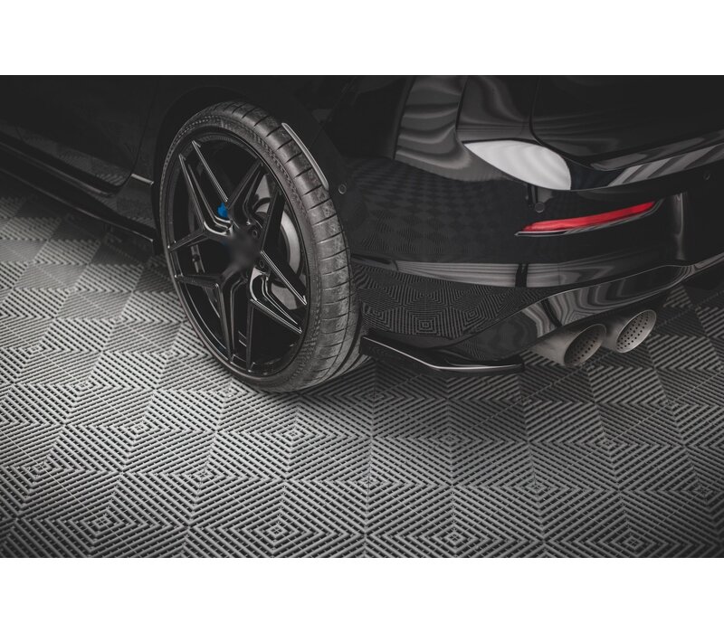 Rear Side splitter V.2 for Volkswagen Golf 8 R / 8.5 R