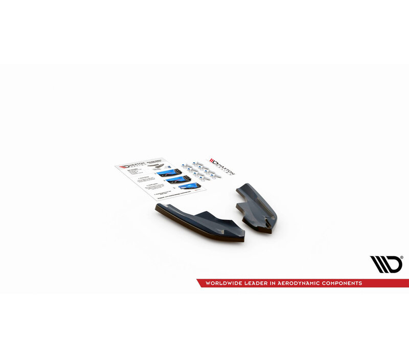 Rear Side splitter V.4 für Volkswagen Golf 8 R / 8.5 R