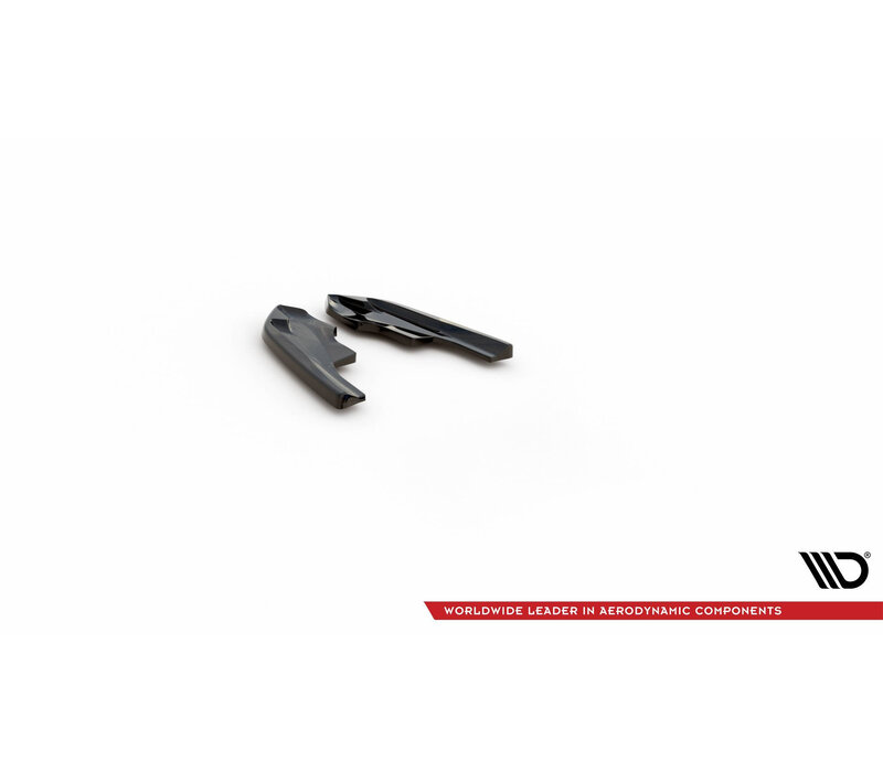 Rear Side splitter V.4 for Volkswagen Golf 8 R / 8.5 R