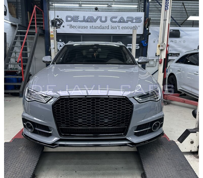 Front splitter V.2 for Audi A6 C7.5 Facelift S line / S6