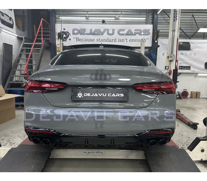S5 Look Diffuser for Audi A5 B9.5 F5 S line Facelift