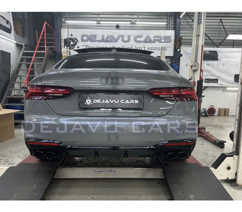 S5 Look Diffusor für Audi A5 B9.5 F5 S line Facelift
