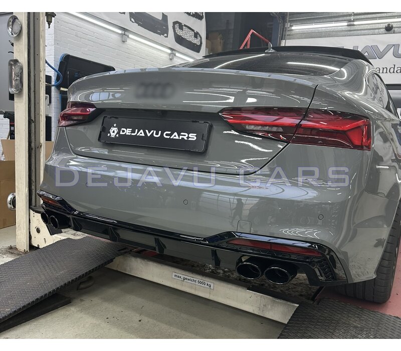 S5 Look Diffuser for Audi A5 B9.5 F5 S line Facelift