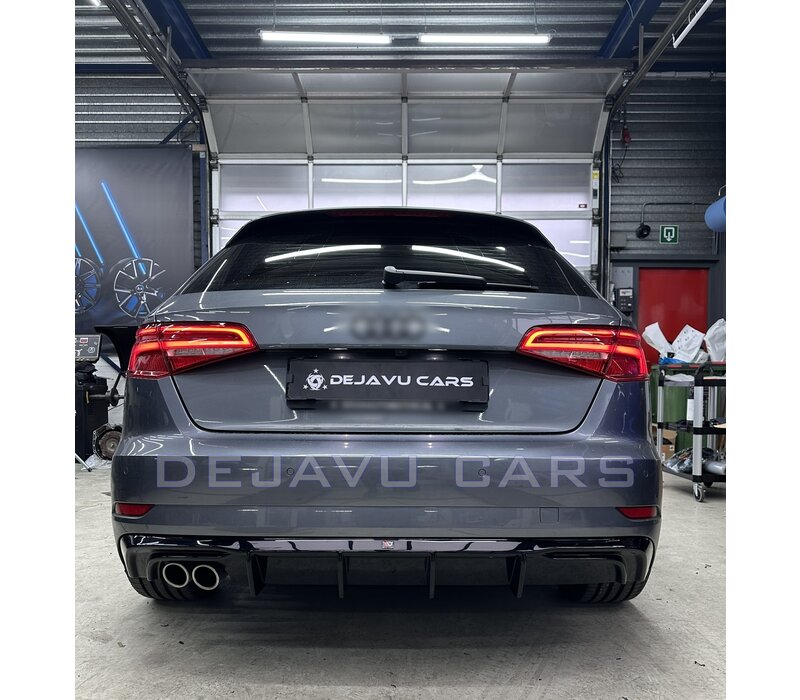 Aggressive Diffuser for Facelift Audi A3 8V  Sportback / Hatchback