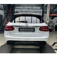 C43 AMG Look Diffuser for Mercedes Benz C Class W205 S205