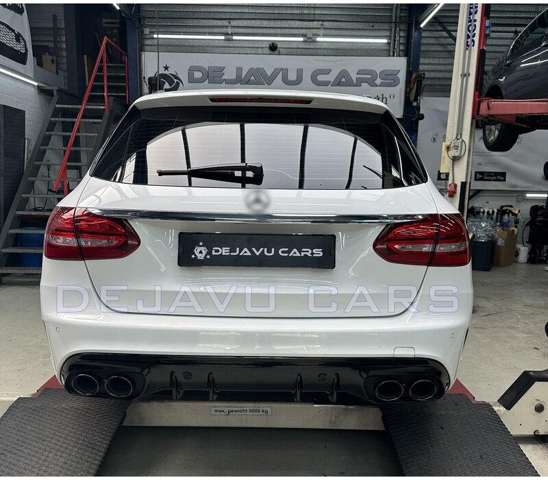 C43 AMG Look Diffuser for Mercedes Benz C Class W205 S205