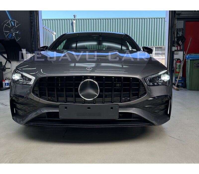 GT-R Panamericana Look Front Grill for Mercedes Benz CLA Class W118 / C118 / X118 Facelift