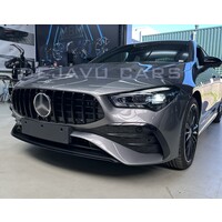 GT-R Panamericana Look Front Grill for Mercedes Benz CLA Class W118 / C118 / X118 Facelift