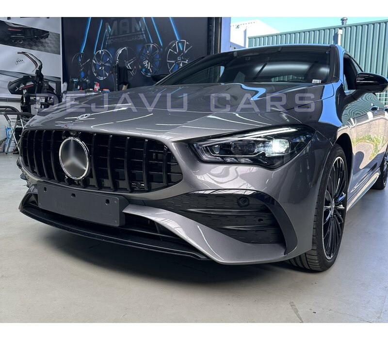 GT-R Panamericana Look Front Grill for Mercedes Benz CLA Class W118 / C118 / X118 Facelift