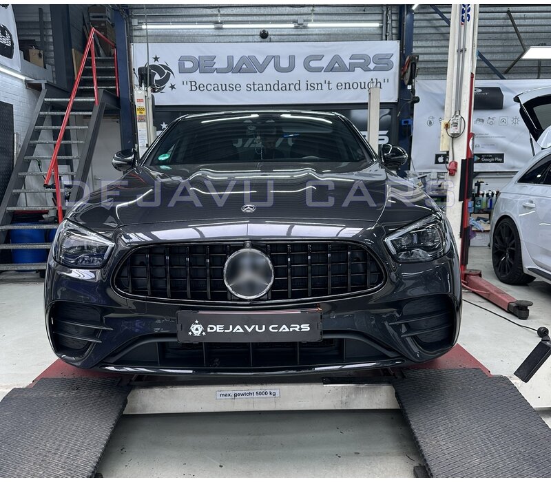 GT-R Panamericana AMG Look Front Grill  for Mercedes Benz E-Class W213 / S213 / C238 / A238 Facelift