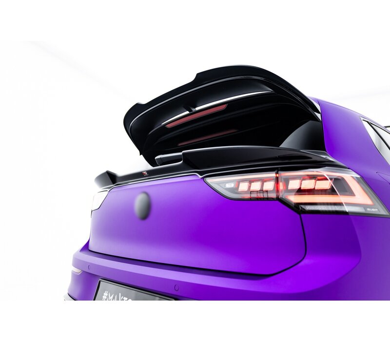 Achterklep Spoiler Extension 3D voor VW Golf R Mk8 Facelift