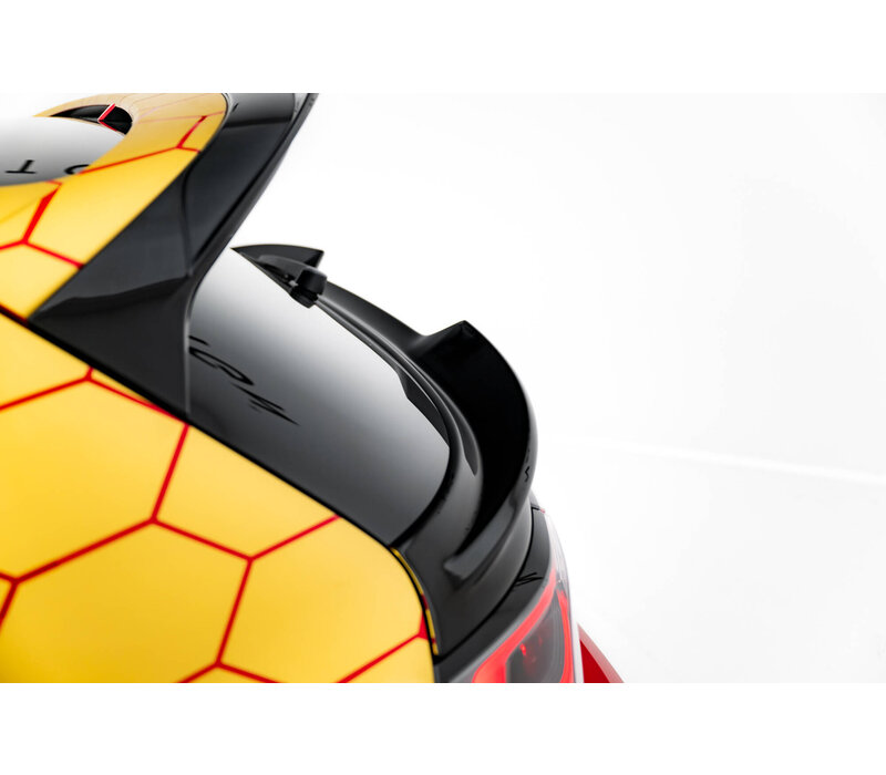 Heckklappe Spoiler Extension 3D für Volkswagen Golf GTI / GTI Clubsport / R / R-Line / GTE / GTD Mk8 / Mk8 Facelift