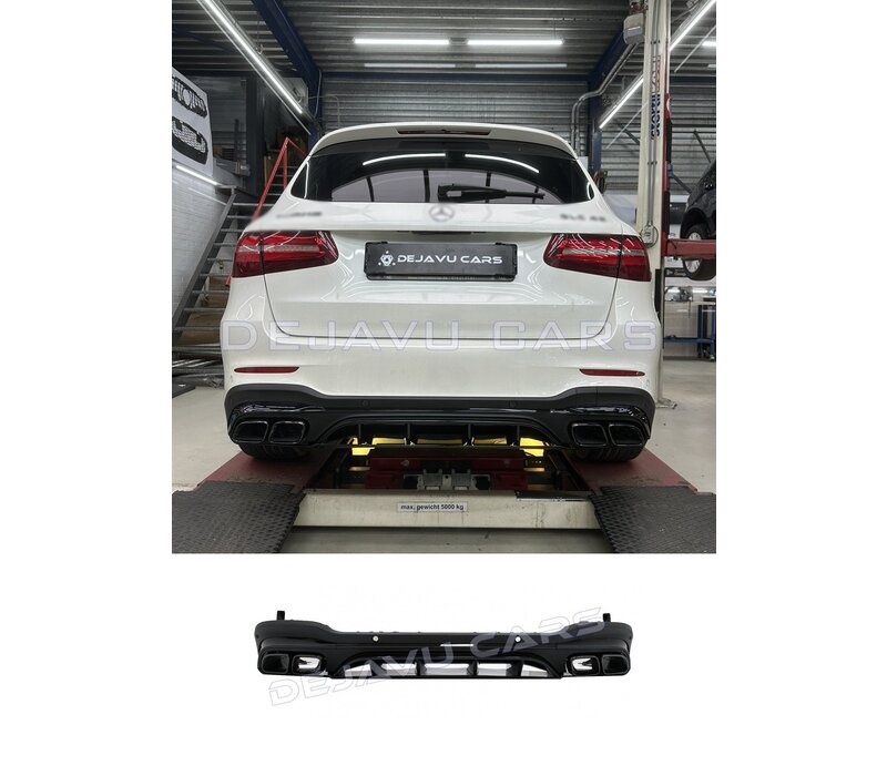 GLC63 AMG Look Diffuser for Mercedes Benz GLC X253 SUV