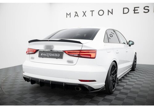 Maxton Design Aggressive Diffusor V.1 für Audi A3 Sedan 8V Facelift