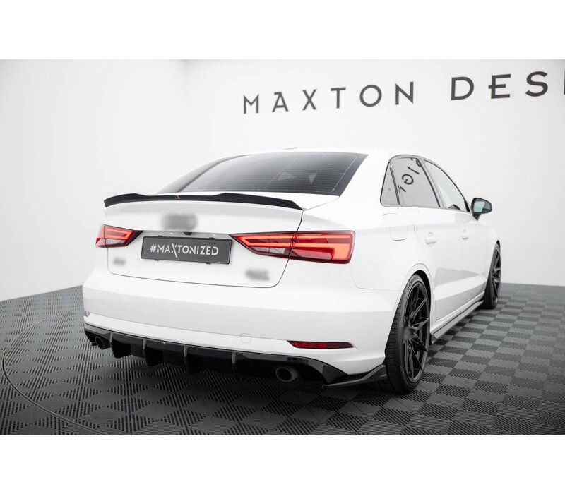 Aggressive Diffuser V.1 voor Audi A3 Sedan 8V Facelift