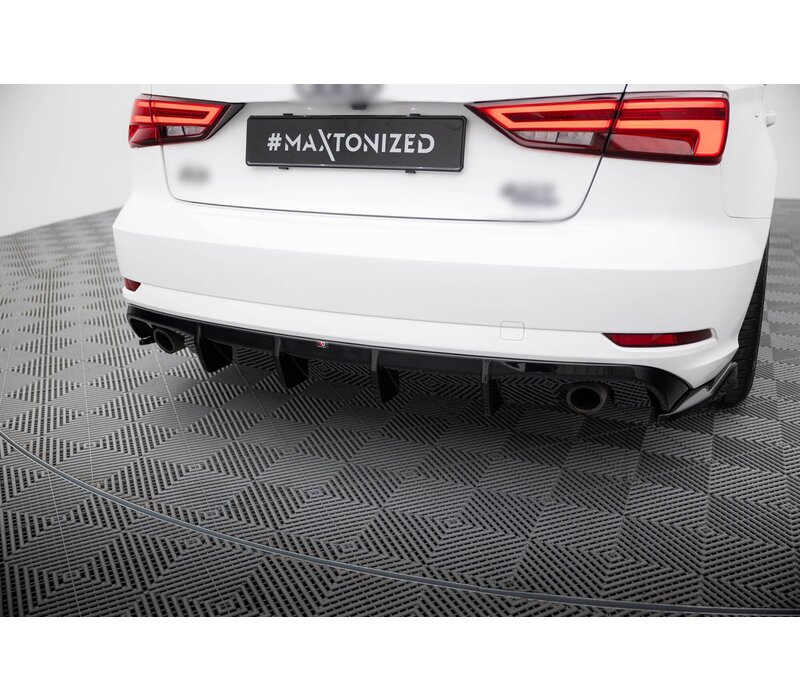 Aggressive Diffuser V.1 voor Audi A3 Sedan 8V Facelift