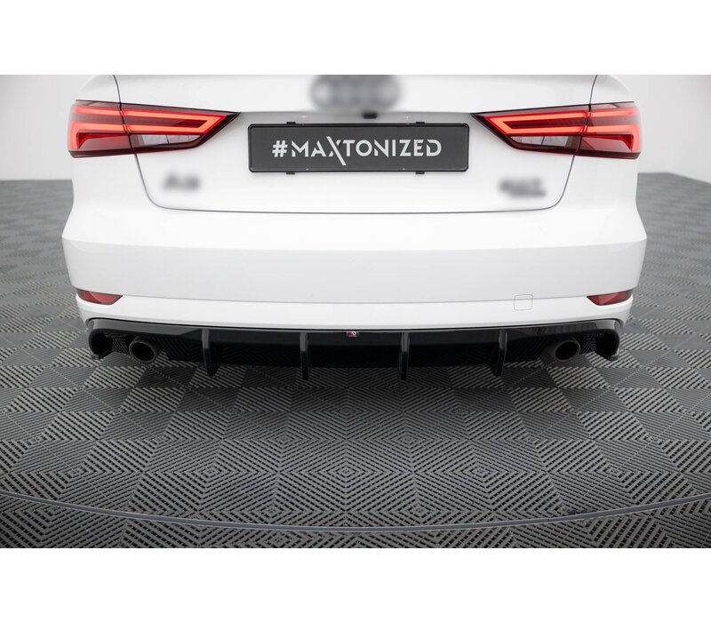 Aggressive Diffuser V.1 voor Audi A3 Sedan 8V Facelift