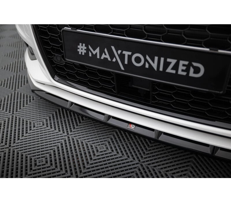 Front splitter für Audi A3 Sedan 8V Facelift